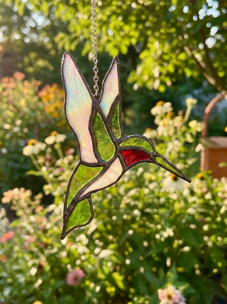 The Ruby Throated Sun Catcher (Iridescent Winged)